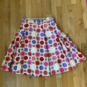 Kate Spade Florence Broadhurst Geometric Skirt, 4